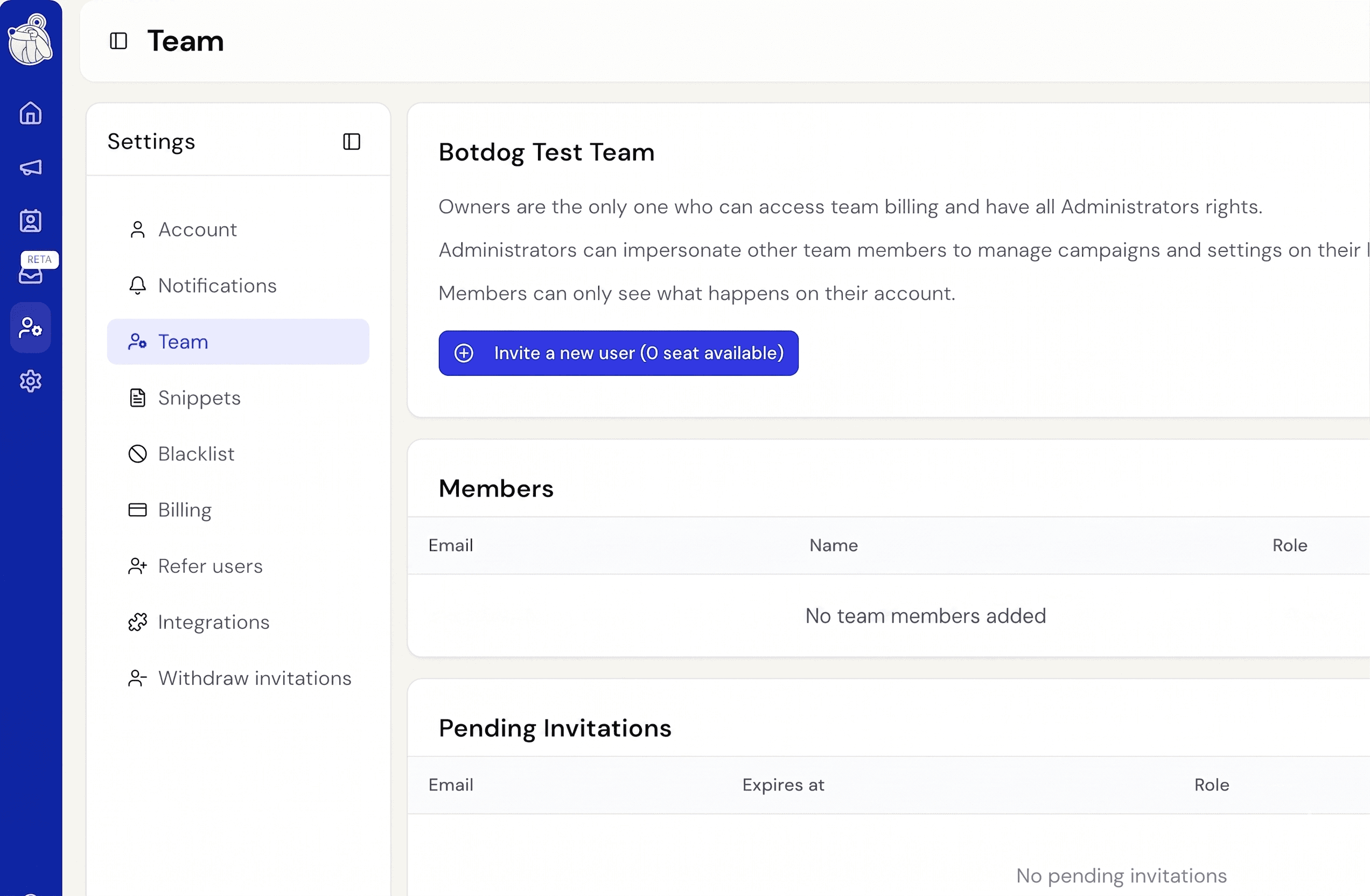 Adjust Your Seat Count When Resuming A Subscription screenshot