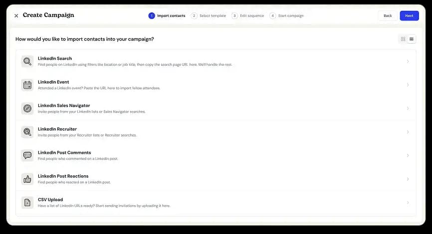 Reopen Completed Campaigns by Adding New Contacts screenshot