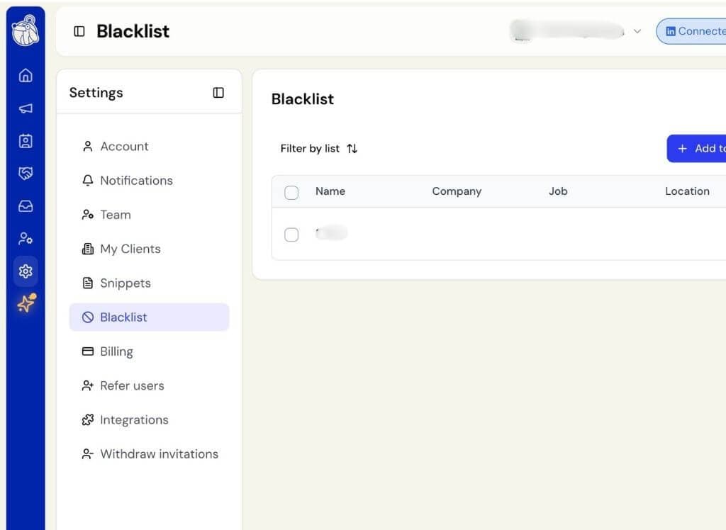 Read a Blacklist and Its Entries From the API screenshot