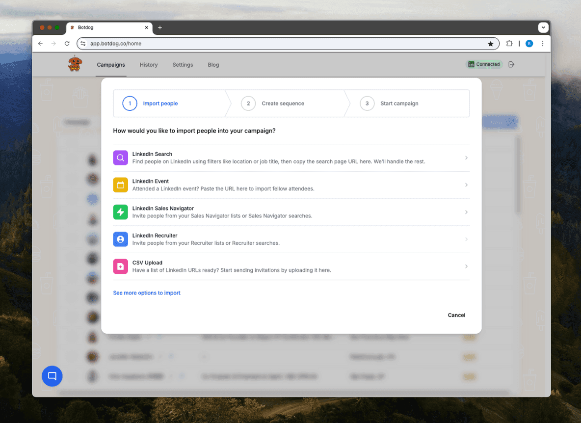 Safe LinkedIn automation